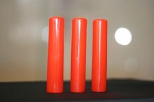 RACQUETBALL REPLACEMENT TACKY GRIP for RACQUETBALL Racquet. VISION RED. 3 SETS