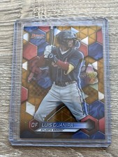 Luis Guanipa 2023 Bowman's Best Base Top Prospect Gold 15/50 Atlanta Braves