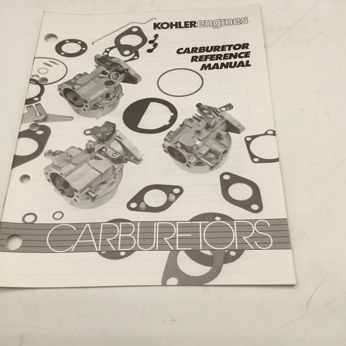 Kohler Carburetor Reference Manual TP2377E PDF Carburetor, 57 OFF
