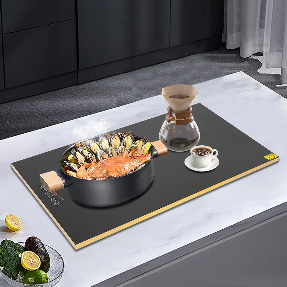 Food Warmer Plate Electric Warming Tray Food Warming Tray with Smart Display - Image 3 of 4