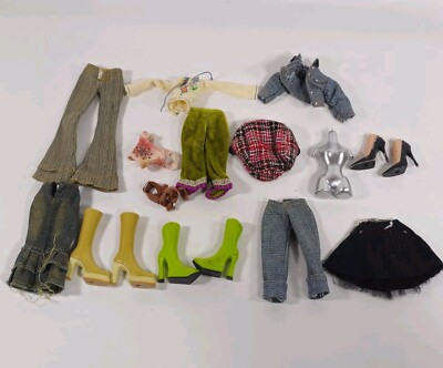 Vintage Lot BRATZ Dolls Clothing Clothes Lot