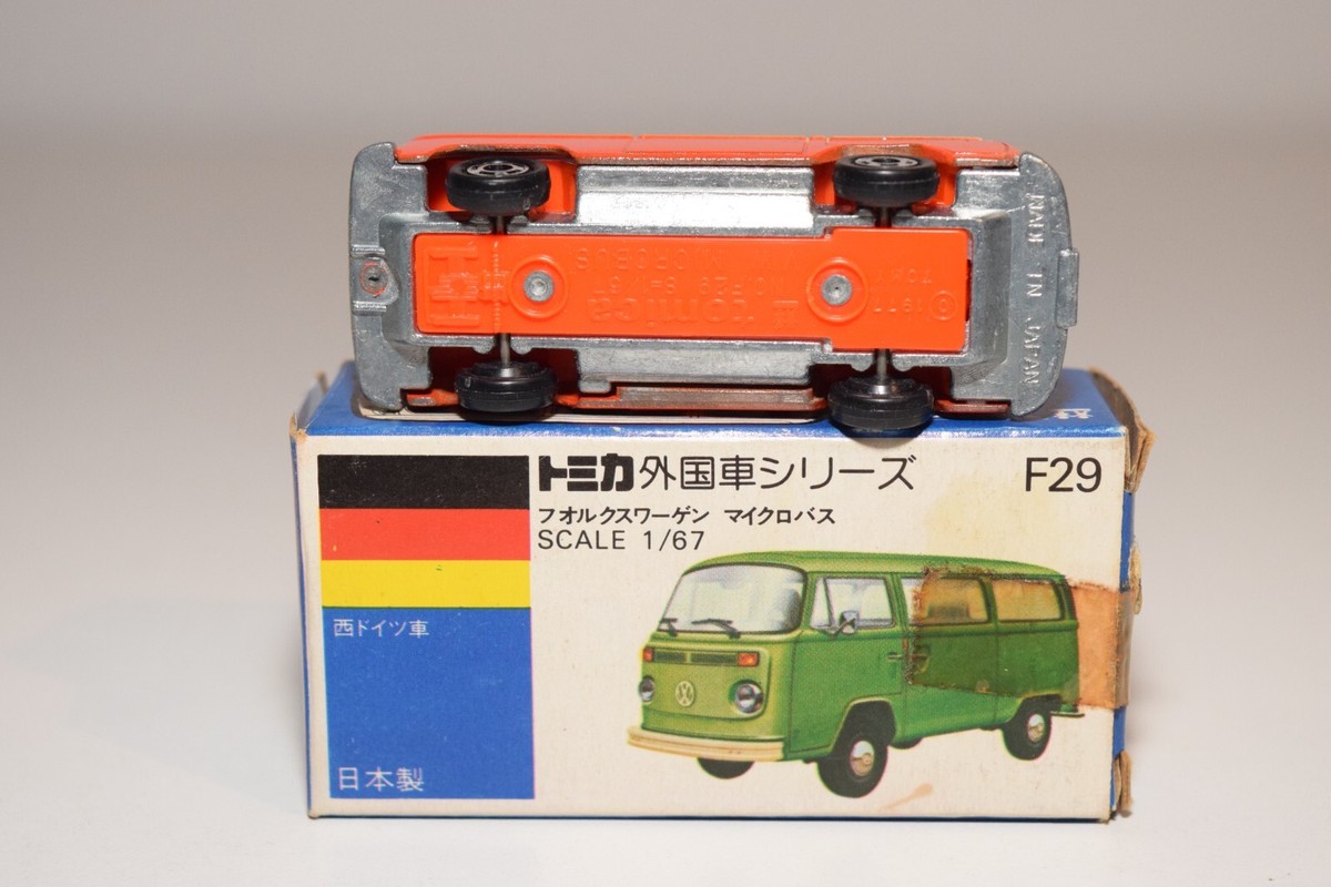 A85 1:67 TOMICA TOMY F29 F 29 VW VOLKSWAGEN TRANSPORTER T2 A85 1:67 TOMICA TOMY F29 F 29 VW VOLKSWAGEN TRANSPORTER T2