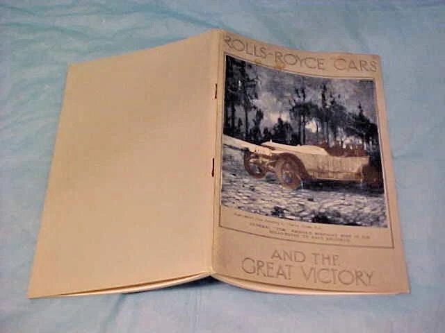  Rolls Royce Cars The Great Victory Brochure 1975 REPRINT BY ROLLS-ROYCE CLUB - Image 2 of 4