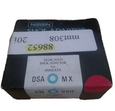 Nissin Dedicated Shoe Adapter for Minolta 35mm cameras dsa-mx w/instructions NIB