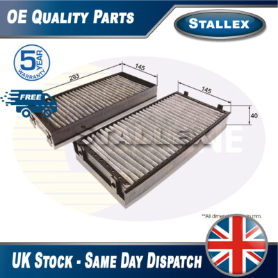 Fits BMW X5 2006-2018 X6 2007-2019 2.0 D 3.0 4.4 4.8 Cabin Filter Stallex #1