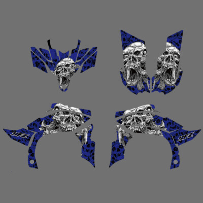 2009-2013 For Yamaha YFZ450R ATV Graphics Kit Stickers Decals yfz 450r 450x