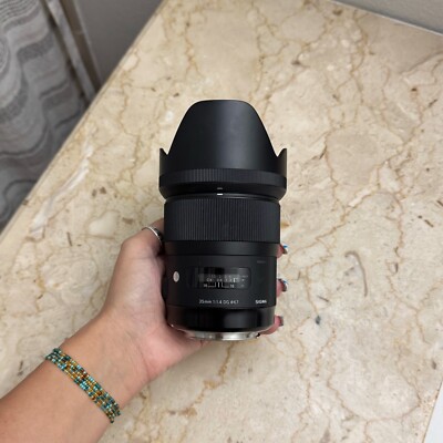 SIGMA 35mm f/1.4 DG HSM ART Lens Canon EF Mount - LENS ONLY