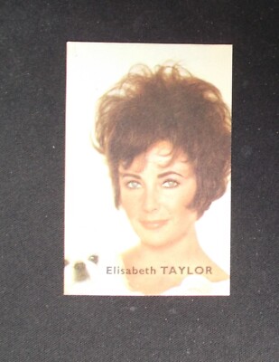 Bild Victoria - Elisabeth Taylor - ca. 4,2 x 6,5 cm