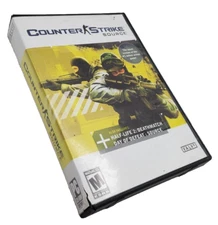 COUNTER STRIKE SOURCE ~ Valve 2005 PC CD-Rom Game, 4 Disc set + Serial Key