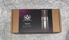Aston Wired Condenser Microphone Spirit Large Diaphragm Multi Pattern Silver