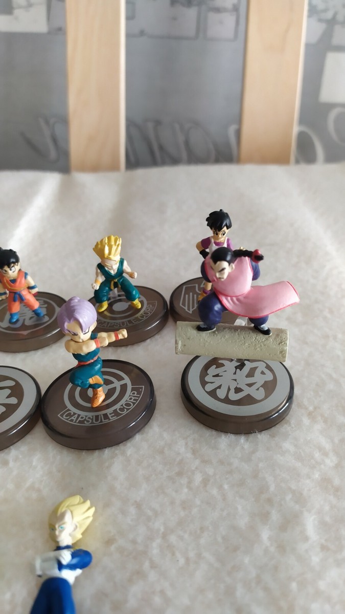 Lot De Figurines Dragon Ball Z Officielles  Type Gashapon Marquage Bandai 2004