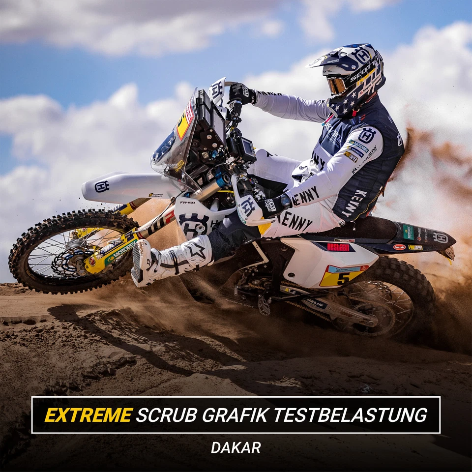 Husqvarna Dekor TE 410 610 1997 1998 1999 2000 2001 Aufkleber SCRUB Grafik - Bild 4 von 4