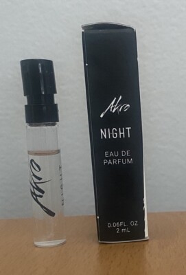Akro Night Eau De Parfum 2ml / 0.06 oz Official Boxed Manufacturer Sample Spray