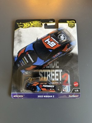 Hot Wheels Premium 2023 NISSAN Z SLIDE STREET 2 CAR CULTURE FORSBERG RACING