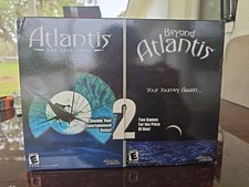 Jeu Vidéo Atlantis 4 Evolution CRYO Sur PC - Version Française, Bon état (boîtier Et CD)