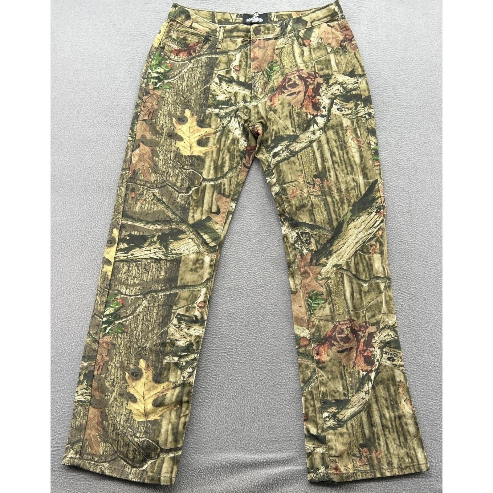 Mossy Oak Break-Up Infinity Camo Pants Mens 36x34 Hunting Fishing Straight Leg