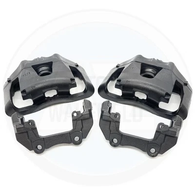 FITS FORD FOCUS 2.5 ST MK2 FRONT LEFT RIGHT BRAKE CALIPER CARRIER SLIDERS BLACK - Image 1 of 4