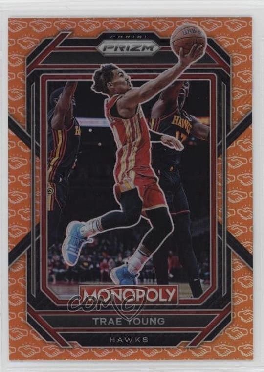 2022-23 Panini Prizm Monopoly Handshake Deal Prizm Trae Young #1 0gq4
