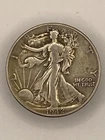 1942-P Walking Liberty Half Dollar AU 90% Silver Philadelphia Ungraded