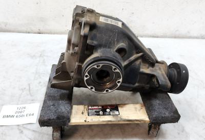  04-07 OEM BMW E64 645Ci 650i Rear Differential Axle Carrier Ratio 3.46 SMG 102k