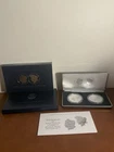 2024 Morgan And Peace Dollar Reverse Proof Two-Coin Set W/ BOX & COA