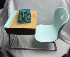 Our Generation Awesome Academy School Desk Blue Fits 18" Dolls Classroom Fits AG