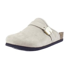 Dr. Scholl's Louis Iconic Women's Clogs  Mules Mocha Taupe Microfiber