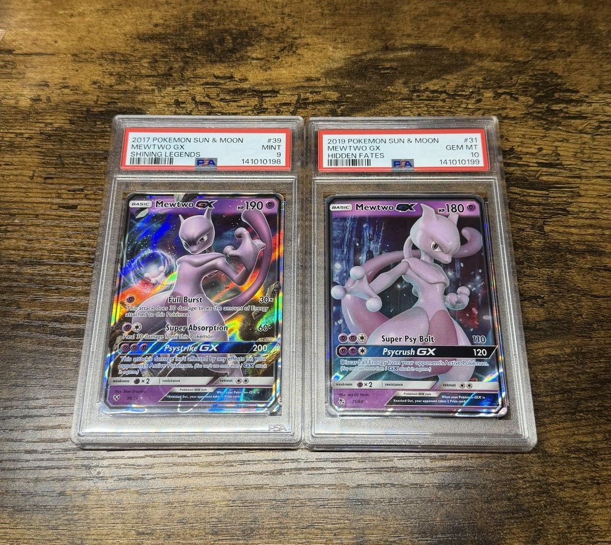 Mewtwo GX (Secret Shining) 78/73 Shining Legends Holo for sale