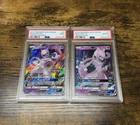 Pokémon Card TCG Sequential Mewtwo GX 39/73 PSA 9 Mewtwo GX 31/68 PSA 10 GEM