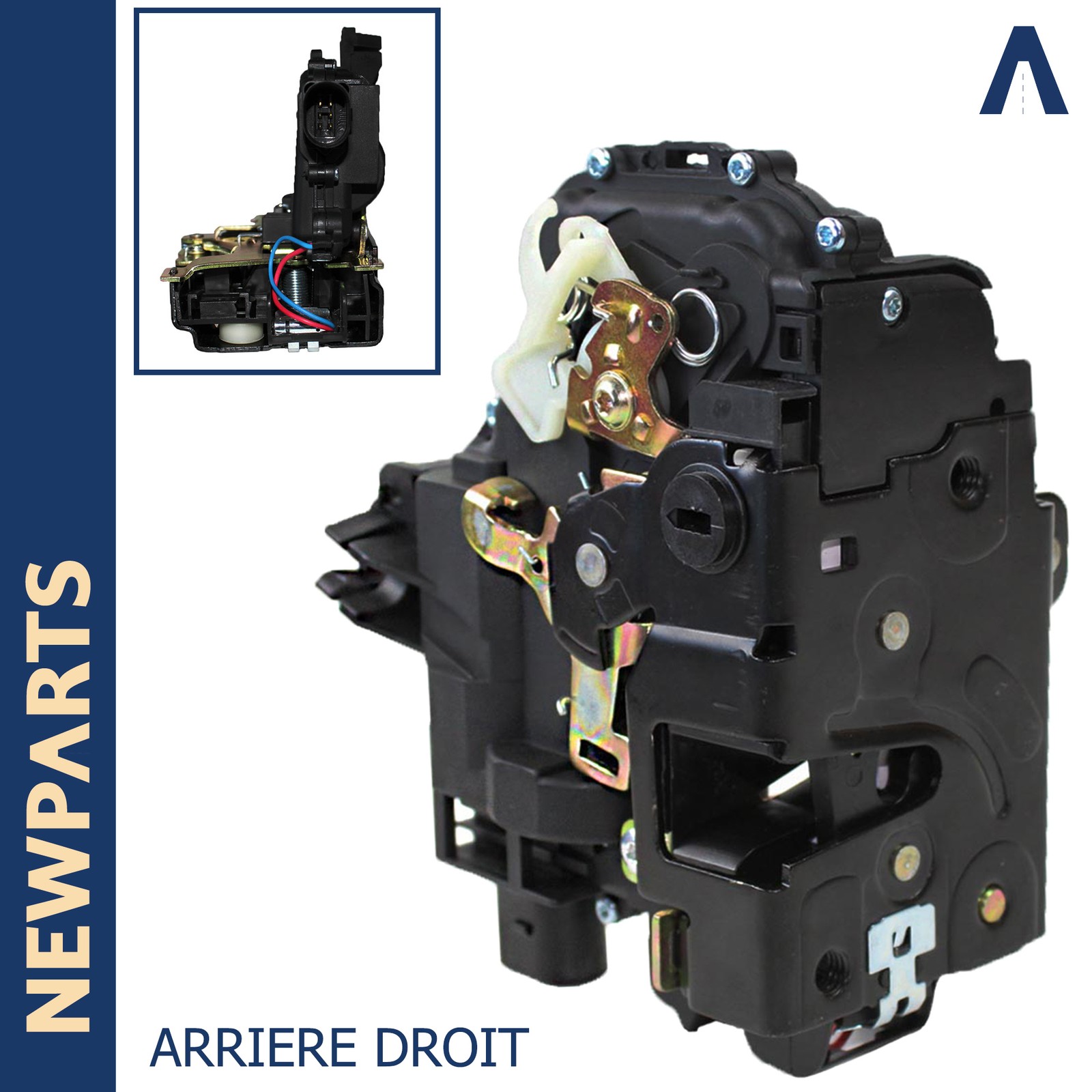 Serrure de porte arriere droite SEAT Leon 1M1 boitier de centralisation durable