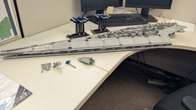 LEGO Star Wars UCS Super Star Destroyer 10221 &ndash; Retired Set (Incomplete)