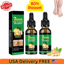 7-Day Toenail Fungus Treatment 2 Pack Extra Repair for Discolored Nails 30MLx2