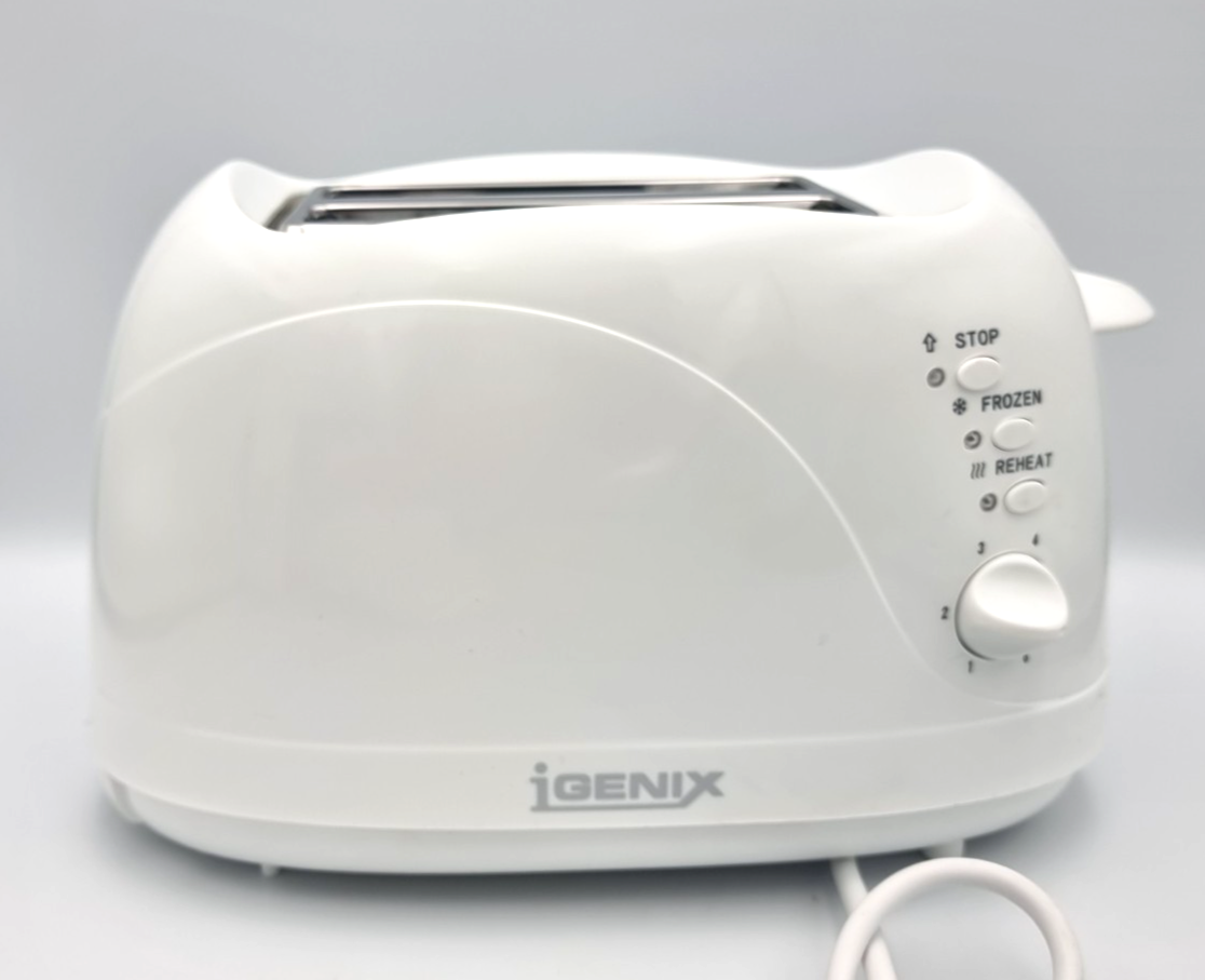 Igenix 2 Slice Toaster White IG3001