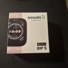 Amazfit Bip 5 Smartwatch and Fitness Tracker | Pastel Pink | Open Box