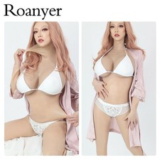 Roanyer Silicone Bodysuit with G Cup Breast Forms Fake Vagina for Transgender