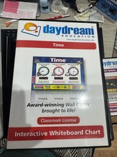 Daydream Education Interactive Whiteboard Chart - Time Classroom License