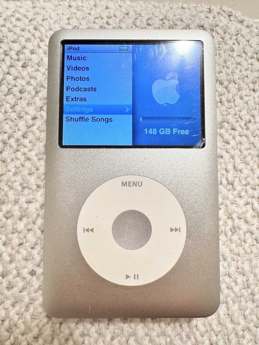 iPod classic MB145J シルバー 160GB Apple iPod Classic 160GB | 7th Generation | Silver | 160GB | USB