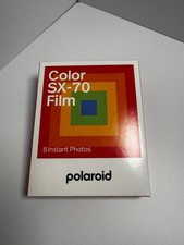 New Sealed Polaroid SX-70 Color Film for all SX-70 Cameras - 8 Photos