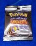 1999 Nintendo Artbox Pokemon Stickers Pack Series 1 Factory Sealed 10 Stickers