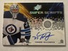 Connor Hellebuyck 2021-22 UD SPX Hockey Super Scripts Auto Sp Team USA #SS-CH