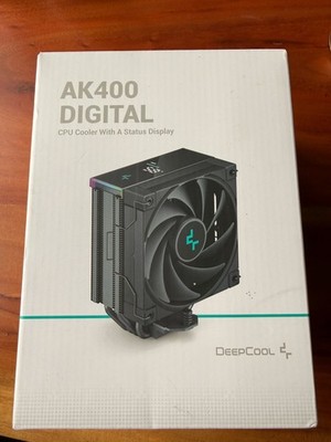 DeepCool AK400 DIGITAL120mm CPU-Lüfter mit Kühlkörper - Schwarz