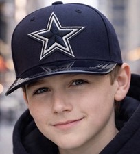 Youth New Era 9Fifty Official NFL Football Dallas Cowboys Flatbrim Snapback