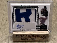 2022 Leaf Trinity Baseball Prelander Berroa Patch Auto 96/99 Seattle Mariners