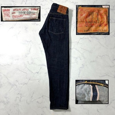EVISU Women Rare Yamane No.1 Special Miracle Actual Size Boyfriend Denim M JPN L