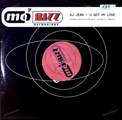 DJ Jean - U Got My Love Maxi 1998 (VG/VG) .*