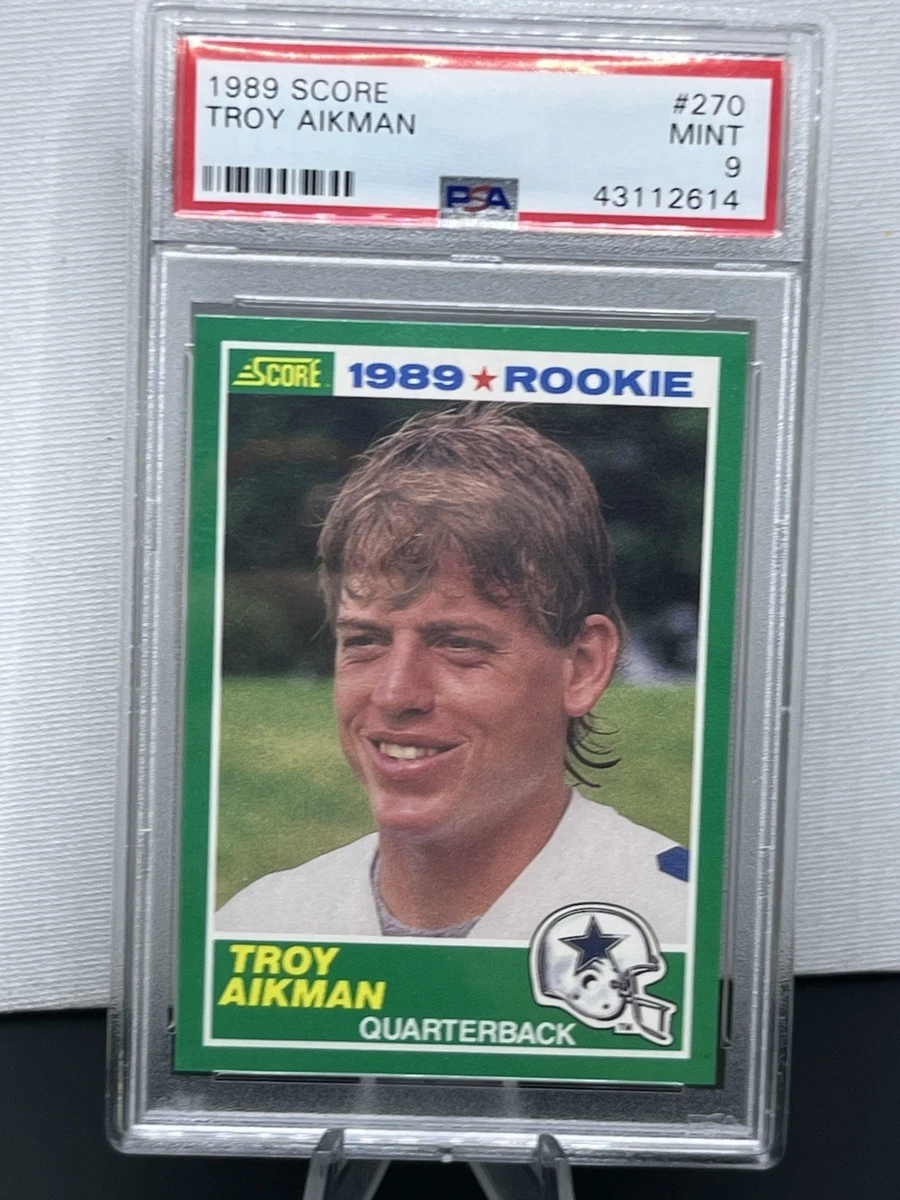 1989 Score Troy Aikman #270 for sale | eBay