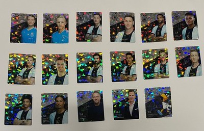 REWE DFB 2022 WM Glitzerkarten Auswahl   Holo   Deutschland