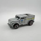 Hot Wheels Redline Funny Money Brinks Truck Silver Hong Kong