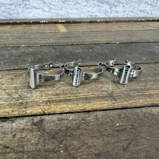 Vintage Shimano Down Tube BRake Clip Cable Clamp Set 1" 25.4 Road No Screws