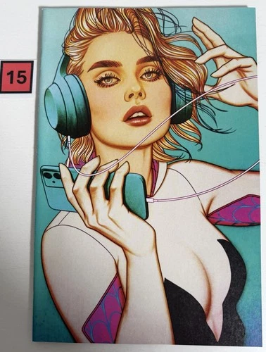 SPIDER-GWEN THE GHOST-SPIDER #1 Jenny Frison 1:100 Virgin Variant RI